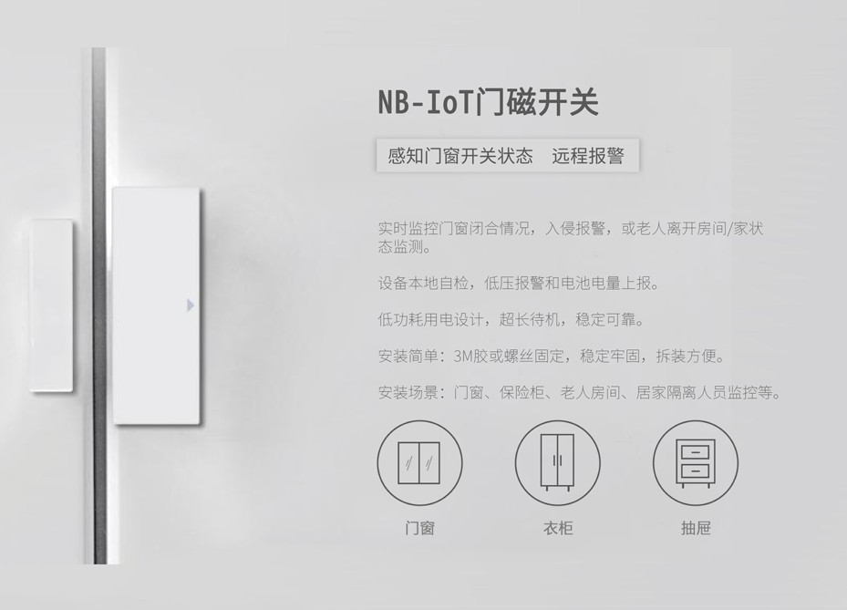 小小門磁，大大用處，NB-IoT門磁報(bào)警器十大場(chǎng)景應(yīng)用