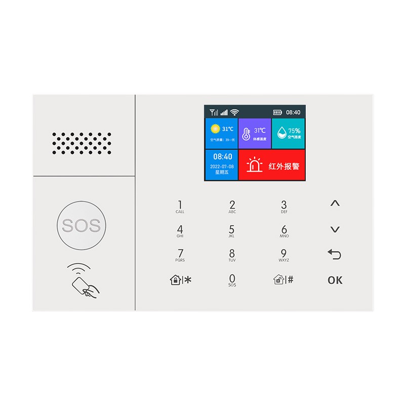 4G+WIFI 智能報(bào)警系統(tǒng)